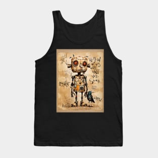 Robot and Crow What We Seem Tank Top